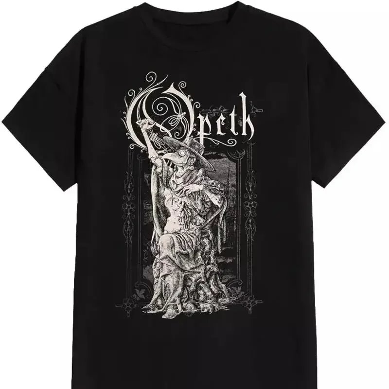 Vtg Opeth Band For Fans Cotton Black All Size T Shirt DO450
