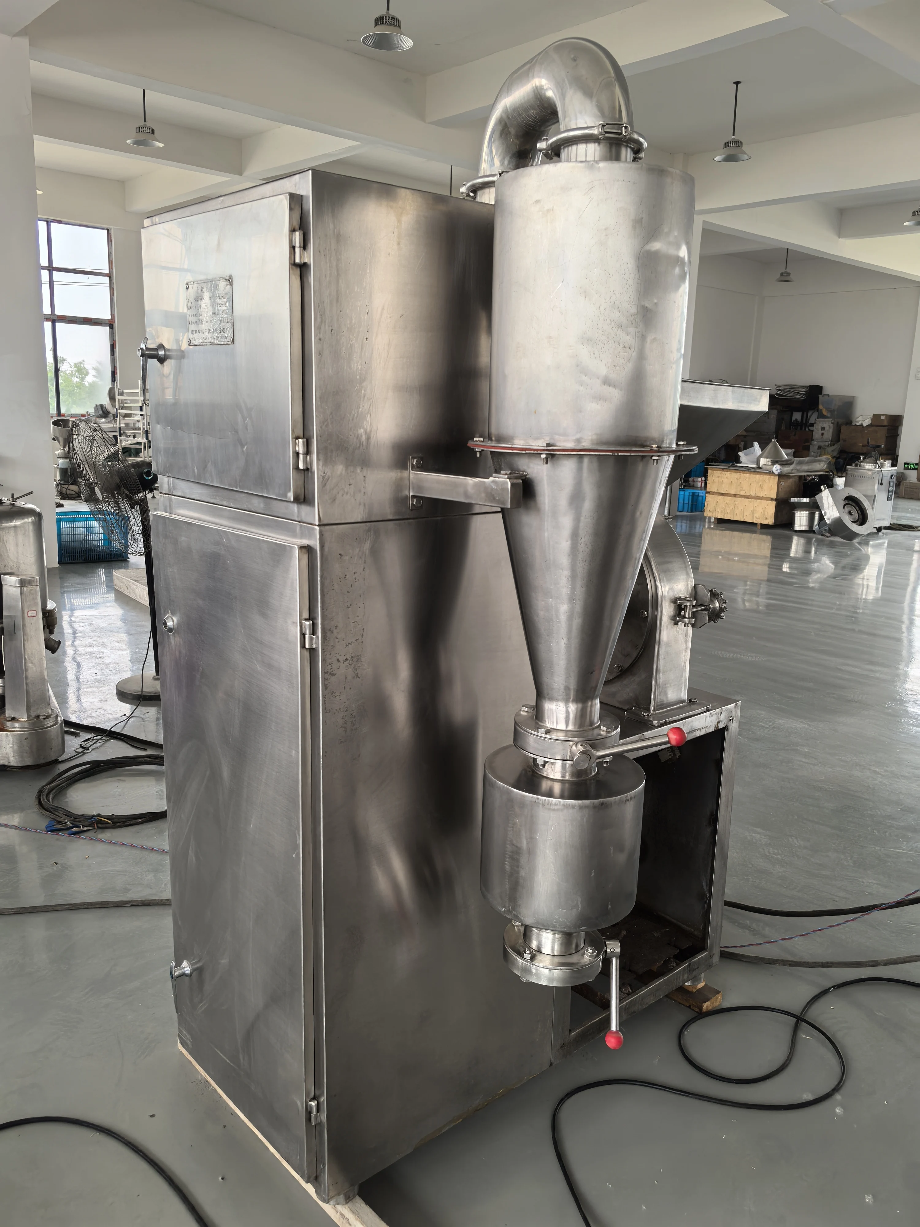 High Efficiency Stainless Steel Universal Grinder | Fine Powder Grinding Pulverizer For Food Processing Spices Dried Food