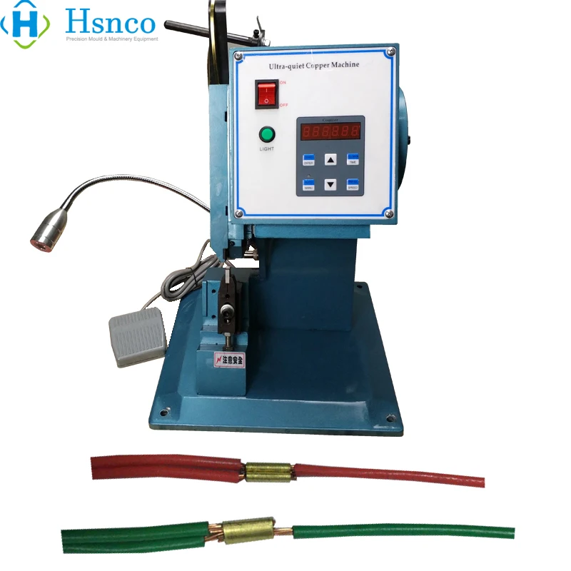 Cooper Belt Crimping Machine Cooper Belt Cable Wire Splicing Machine Cable Copper Riveting Machine