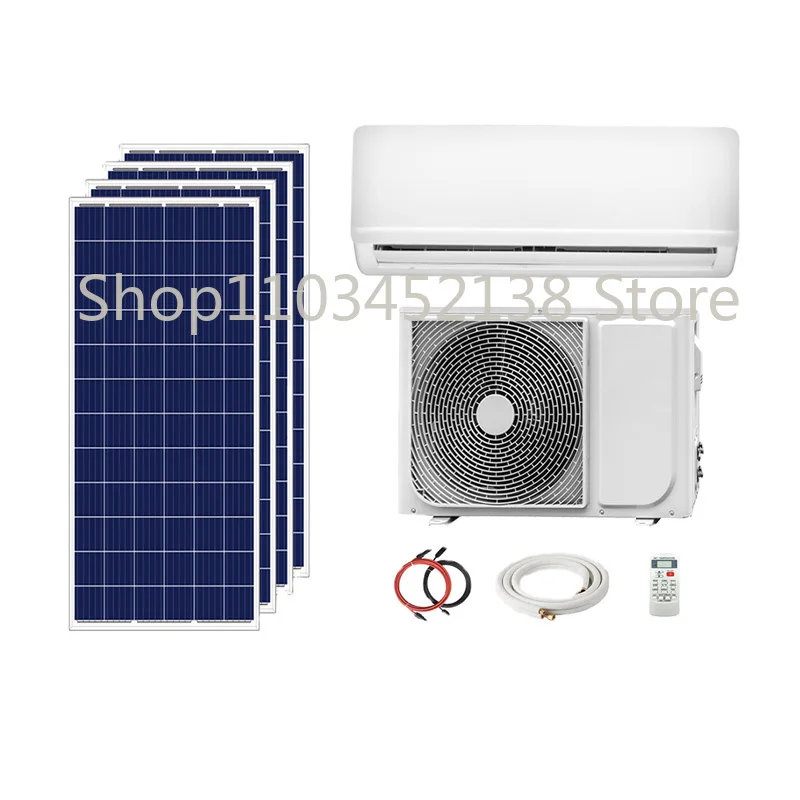 Efficient DC Solar Panel Off Grid Solar Air Conditioner Manufacturer 24000btu Inverter Split Wall Mounted for Home