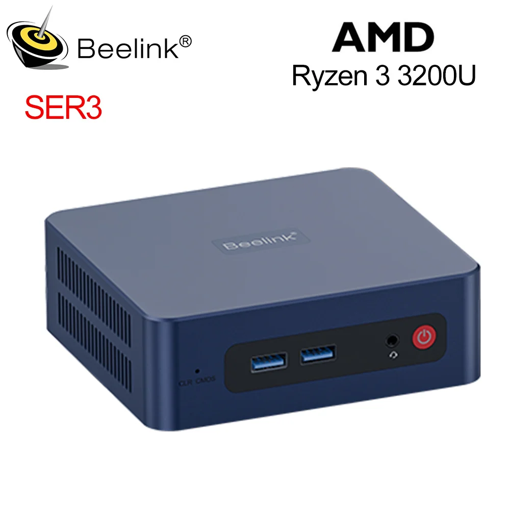 비링크 SER5 AMD R5 DDR4 5500U R3 3200U SER5 Max R7 DDR5 7735HS 미니 PC DDR4 16G 램 500G 타입-C 4K 윈도우11 데스크탑 게이머 컴퓨터 썸네일 4