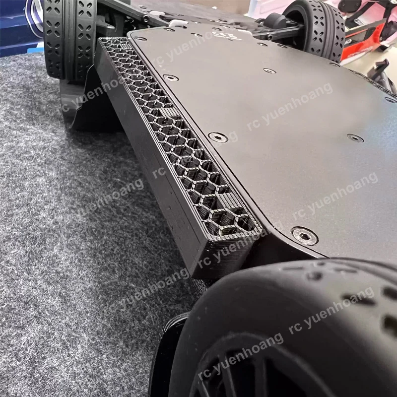 1Set TPU Car Shell Anti-collision Side Support Strip Honeycomb Design Bumper for MJX 10304 RC Racing Car Model Modifying Parts view 3