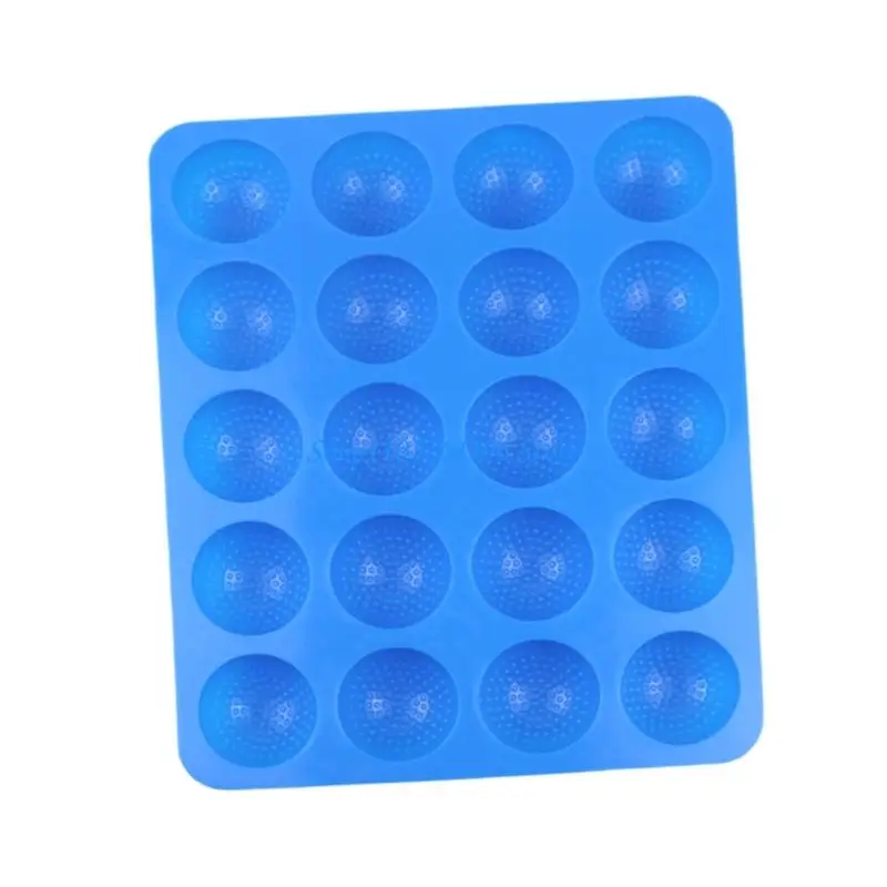قالب كيك سيليكون مرن مكون من 20 قطعة، مقاوم للحرارة، آمن للاستخدام في الفريزر، مثالي للحلويات المنزلية والحلويات