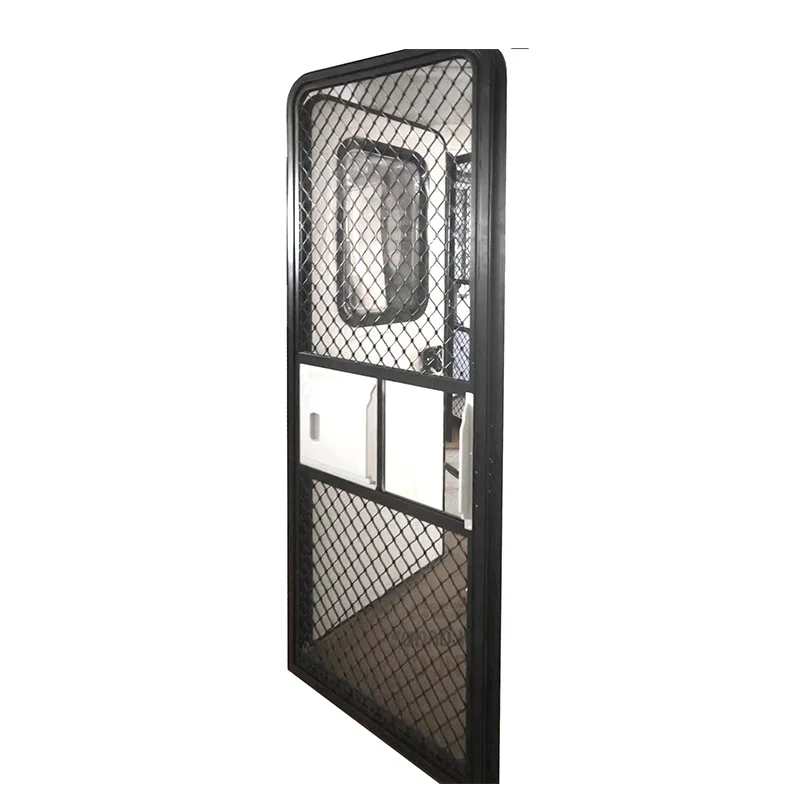 Airow auto Chinese Manufacturer High Quality Aluminum Alloy Frame Single Point Lock Rv Motorhome Entry Door view 3