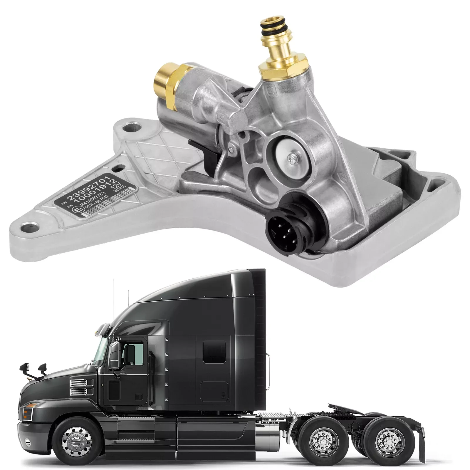

New 12V Engine Brake Air Valve 21369922 Fit Volvo Mack Truck 23992701 20994246