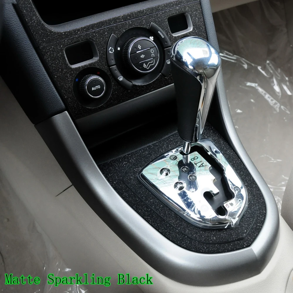 Carbon Fiber for Peugeot 308 2007-2013 Car Film Interior Stickers Center Console Gear Dashboard Air Door Handle Lift Panel