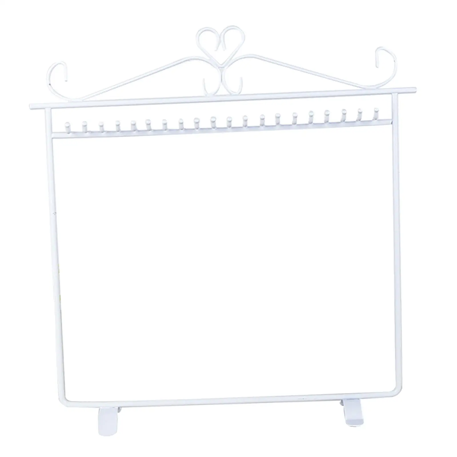 Présentoir à Bijoux T1, Support de Rangement, 20 Crochets, Bracelets, EvalueEar