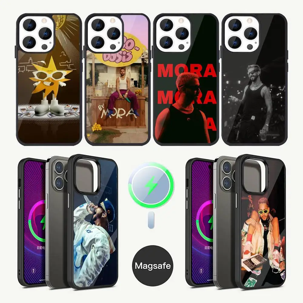 

Чехол для телефона M-Mora Estrella Singer для iPhone 17,16,15,14,13,12,11,Plus,Pro,Max Mini Magsafe с магнитной беспроводной зарядкой