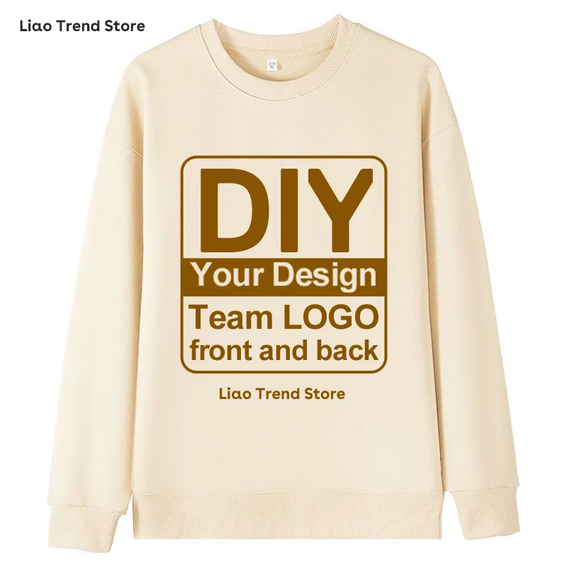 Customized Hoodies Sweatshirts for Men Women Oversized Clothes DIY Your Design,name, Team Logo, Family Photos,Anime Graphics