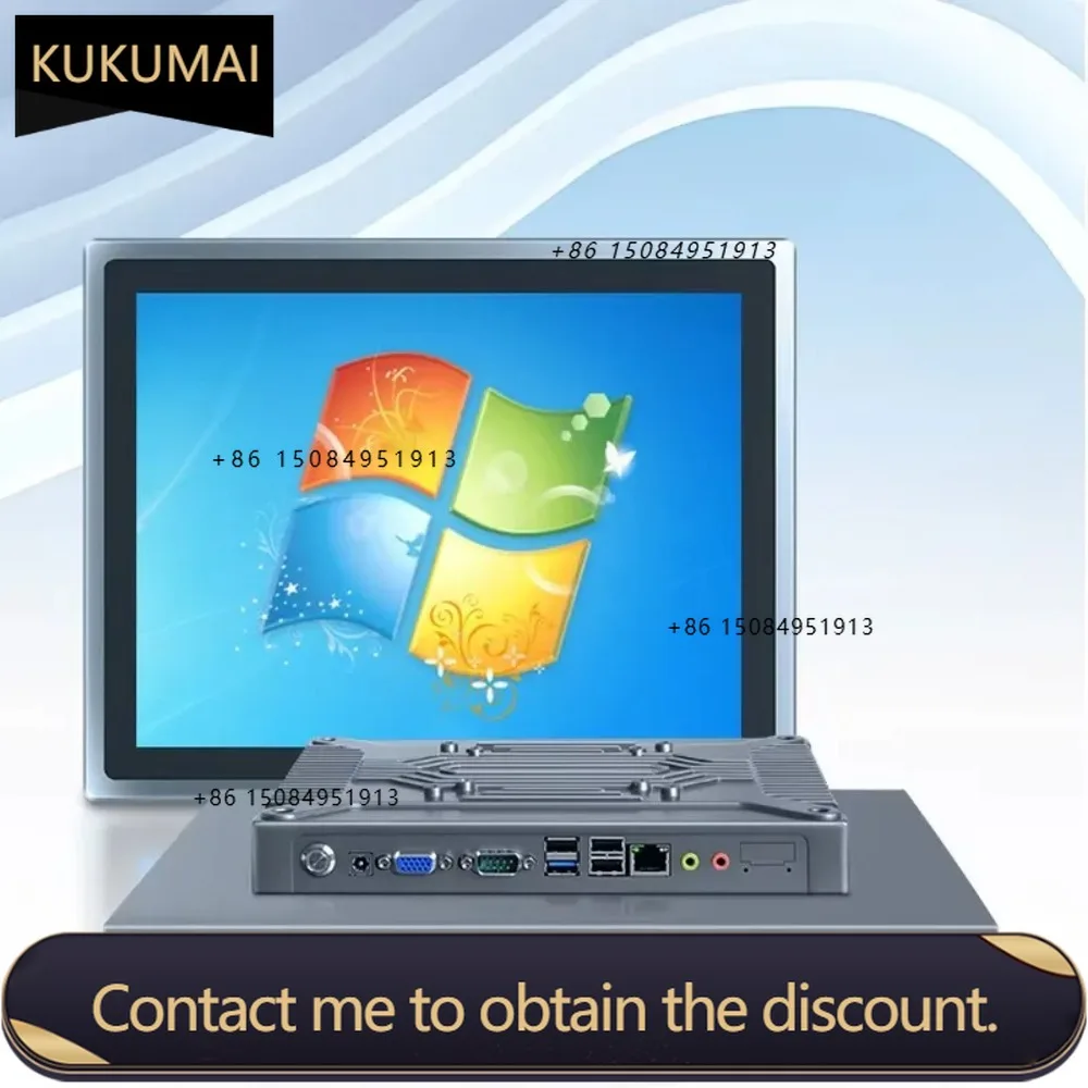 Industrial Waterproof All-in-One Tablet with Vesa Embedded LCD Resistor/Capacitor Multi-Touch Industrial Tablet PC