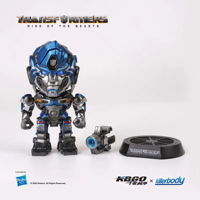 

Фигурка-трансформер KBGO: Чиби-фигурка в стиле Q - Мираж, подвижная, со светящимися LED-глазами, коллекционная модель высокого класса