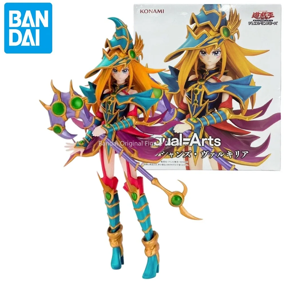 

Genuine Original KONAMI Anime Yu-Gi-Oh! Card Game Equal Arts Dark Magician Girl PVC Action Figure Model Gifts Collectible Toys