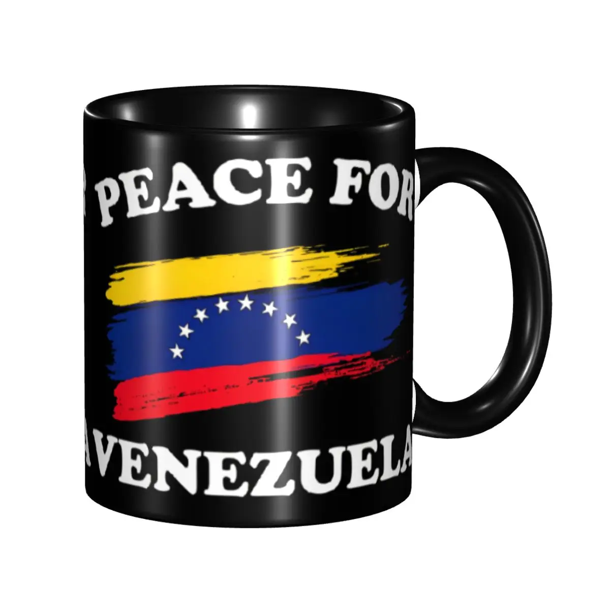 Peace For Venezuela Mugs Cute Venezuela Flags Tea Cup Gifts For Women Men