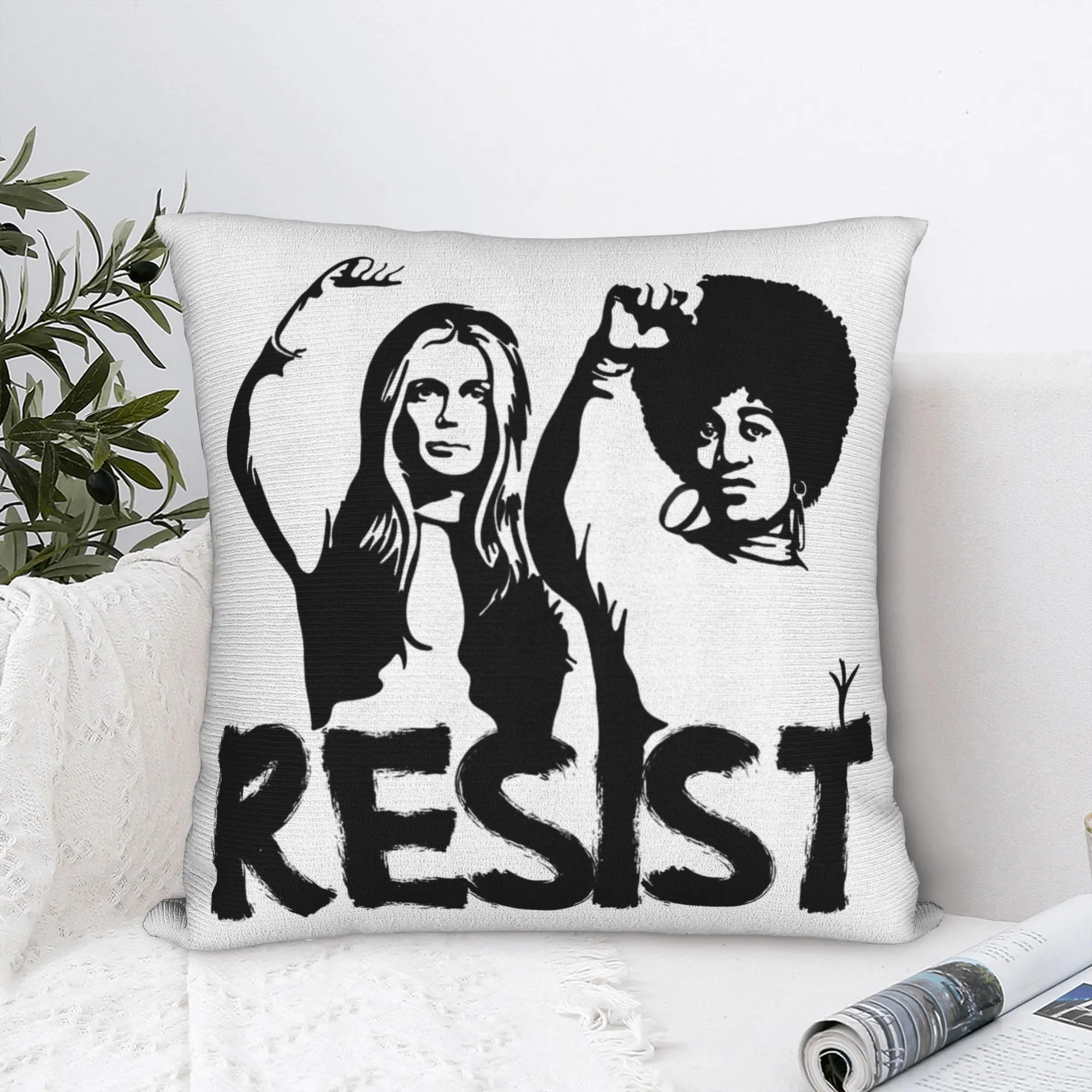 Sofa Decor RIP Gloria Steinem  Pillowcases Accessories  Pillow Covers Zippered Multi-Size