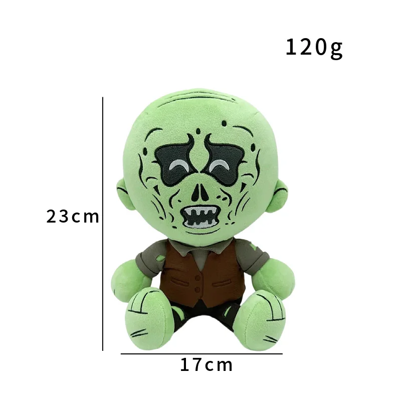 Dead Rails Plush Toy Horror Game Peripheral Cute Soft Stuffed Doll Collectible For Fans Home Decor Birthday Gift