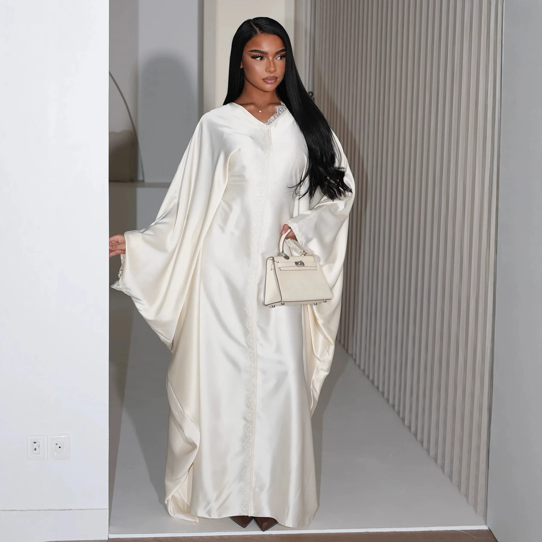 

Eid Dress Women Abaya Dubai Lace Dresses Jalabiya Ramadan Arab Long Robe Morocco Muslim Party Abayas Kaftan Islam Vestidos