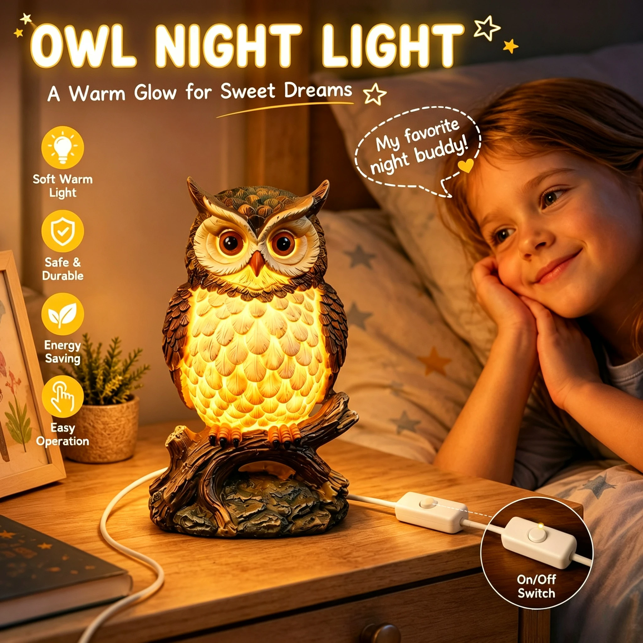 Lampada Notturna a Forma di De - Floating Nightstand With Led Light recensione e prezzo