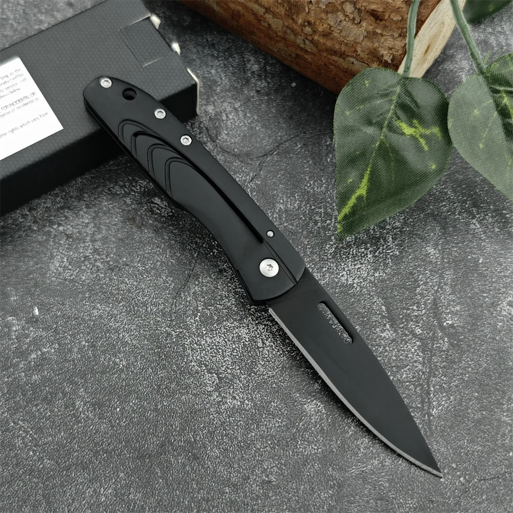 2025 GB 1910918A Gear STL 2.0 Folding Knife 5Cr13Mov Blade 420 Handle Hunting Knife Tactical Military EDC Multitool Pocket Knife