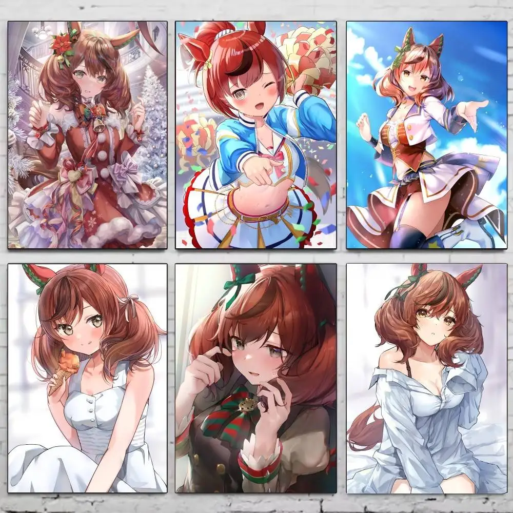 Descubra o Mundo do Anime Uma Musume: O Poster Sticker de Super Creek