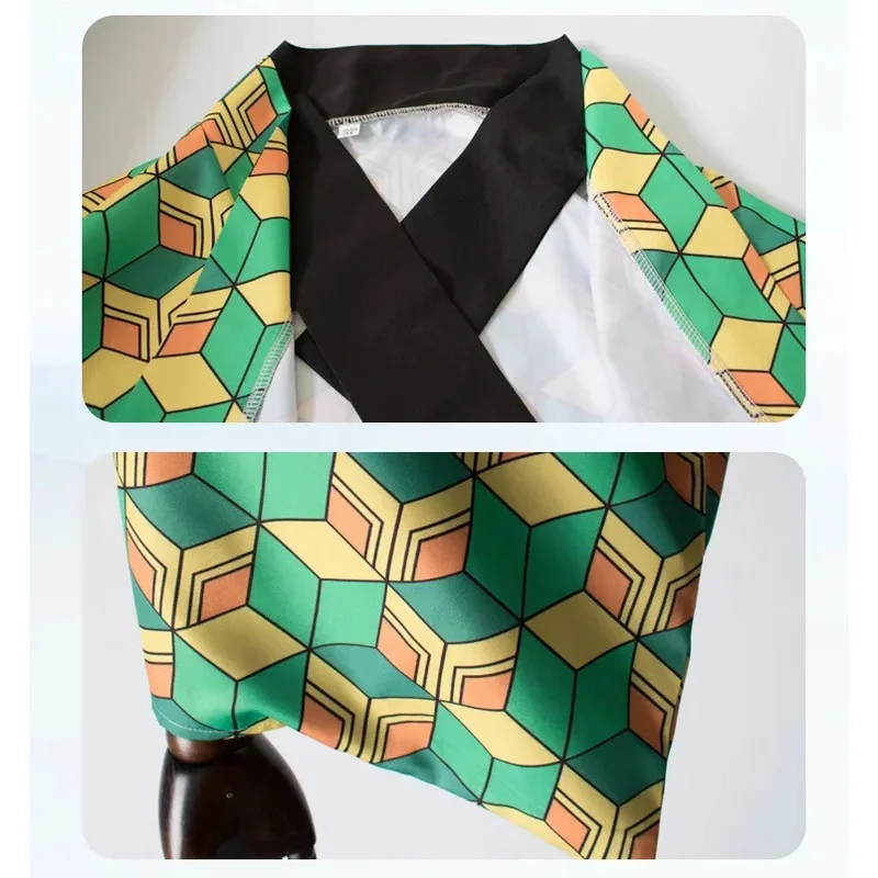 Didi 211 Demon Slayer аниме Kimetsu Sabito косплей костюм кимоно маска костюм Хэллоуин вечерние для женщин мужчин