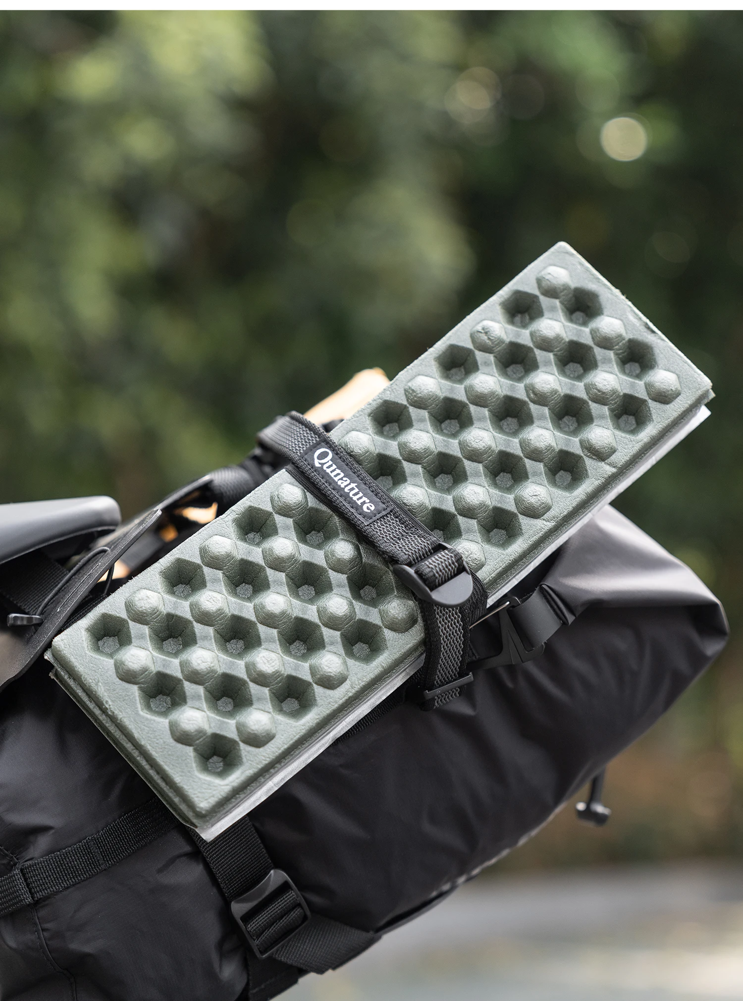 Qunature Fahrradtaschen, wasserdichte komprimierbare Taschen, Taschen für Gepäckträger, Bindegurte im Freien, Gepäckseile, Ladungsfixierung, Bindegurte – für Straßenräder, Mountainbikes und Reiseräder – Detail 22