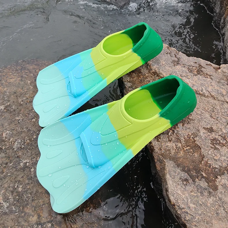 New Freestyle Diving Flippers Snorkeling Training Aid Flippers Butterfly Multi-Color Flippers Diving Equipment