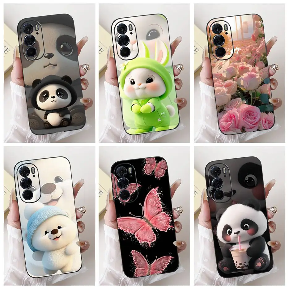 Para Motorola Edge 30 5G funda XT2203-1 funda única de dibujos animados de moda funda de teléfono suave de TPU para Motorola Edge 30 Pro Edge30 4G Fundas