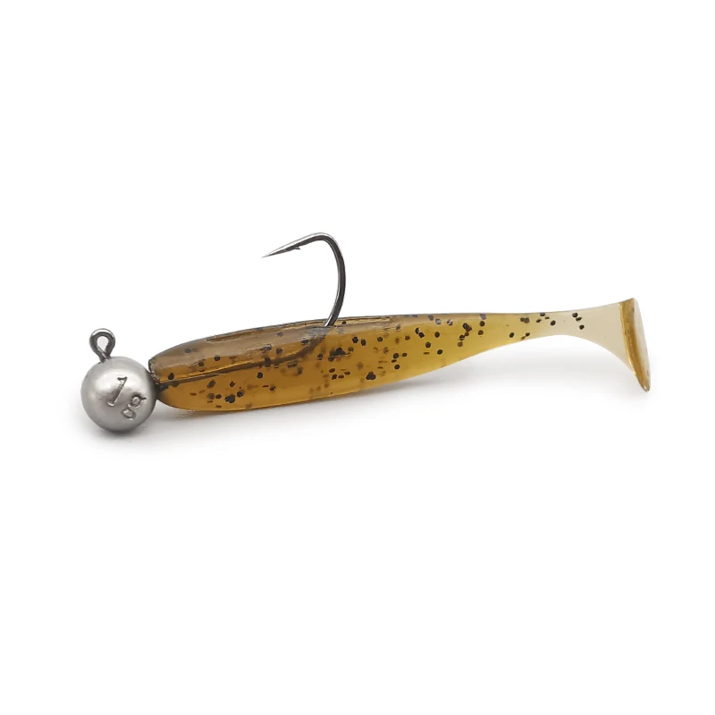LUREHOLIC 1.5" 3cm Aji Paddle Tail Soft Baits 20pcs Lure Fishing for Rock Fishing Finesse Fishing view 6