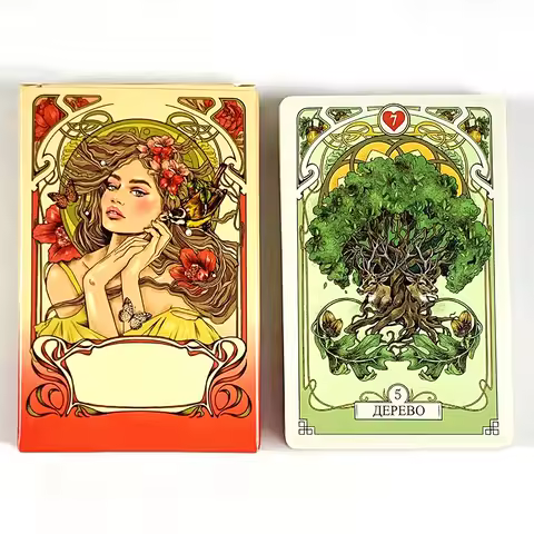 New Oracle Cards A 37 Deck Russian Version Board Playing Games Oracle Cards For Family and Friends Party,Holiday Games