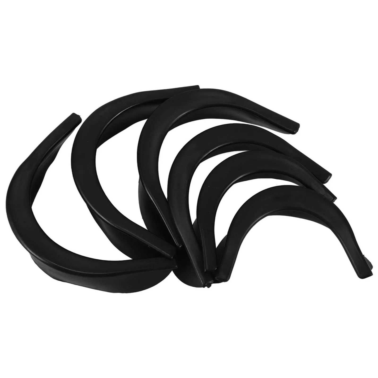 

Набор из 6 черных резиновых вкладышей для угловых карманов бильярдного стола, стандартный размер