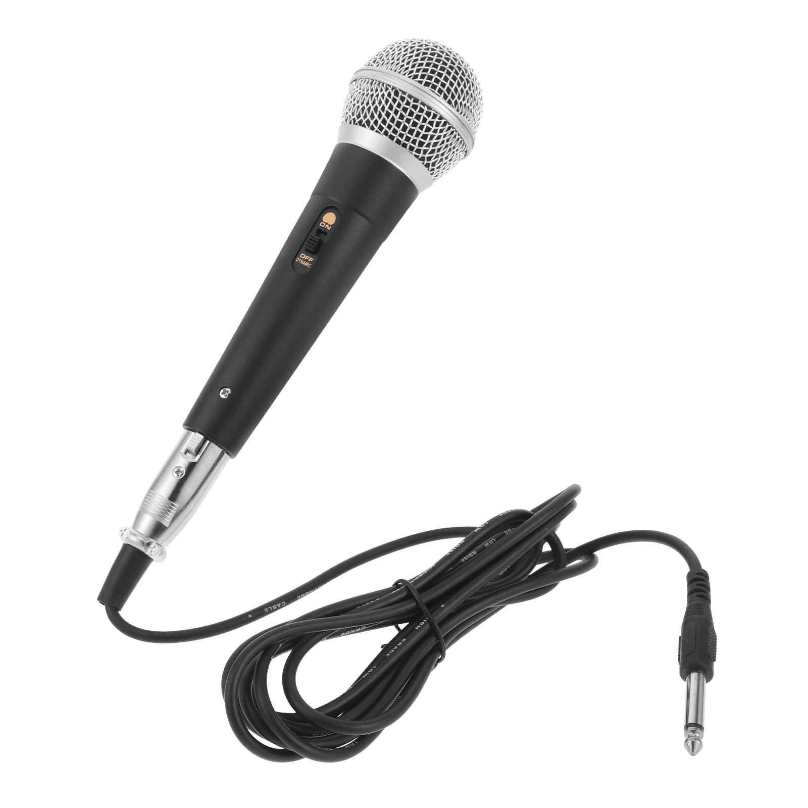 

Wired Dynamic Microphone Handheld for Karaoke Singing Fine Quality Durability Portable Interview Moving Coil Replacement Vocal