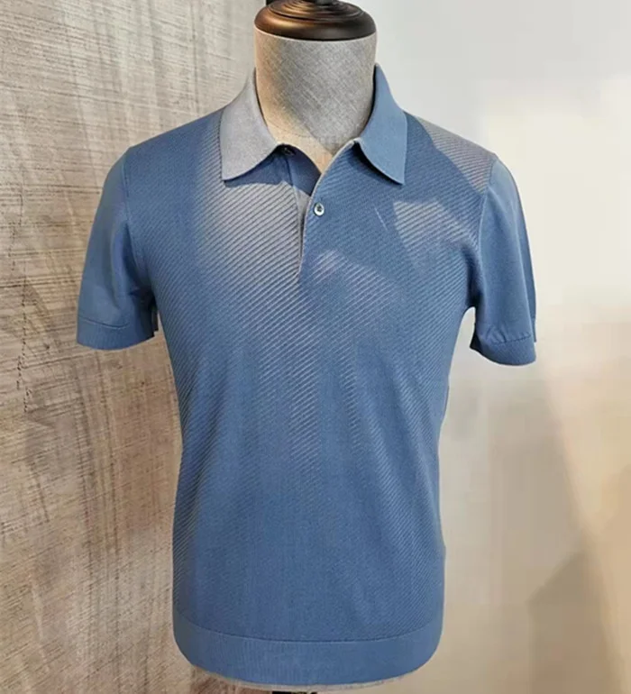 Luxury quality men polo t shirt for Summer set