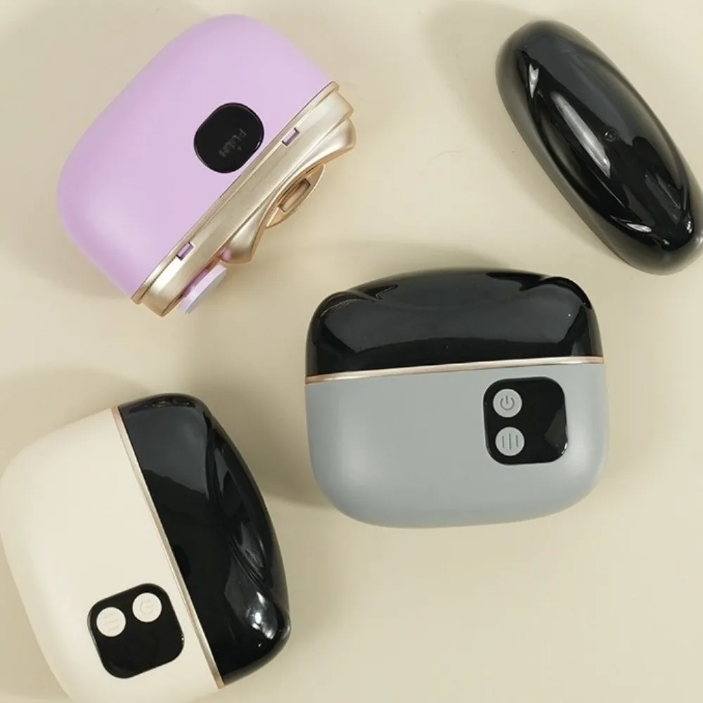 With LED Electric Nail Clipper Digital Display Safe Design Automatic Nail Trimmer Low Noise Rechargeable Nail Polisher 3