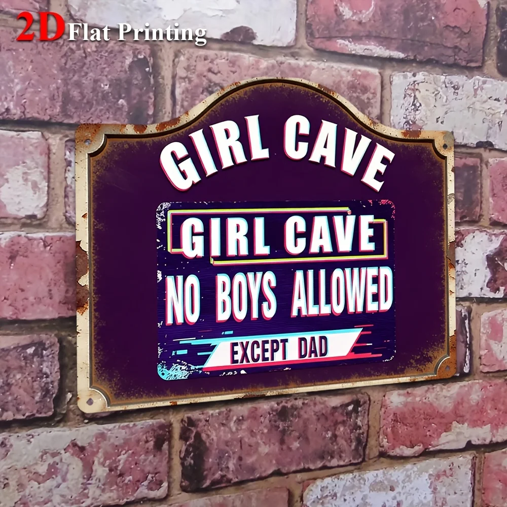 2D Flat, Signs Metal Sheet Painting 