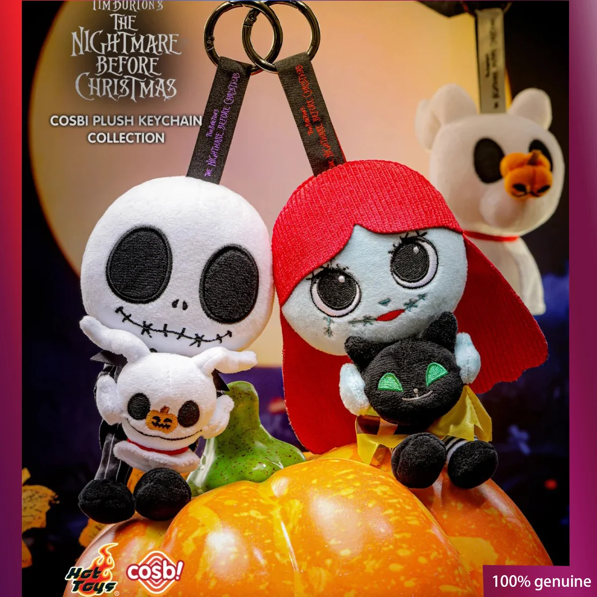 

Аутентичные игрушки, подарок на Хэллоуин, страшная ночь, Коллекционная фигурка, модная глухая коробка, игрушка, сумка, кулон, подарок-сюрприз