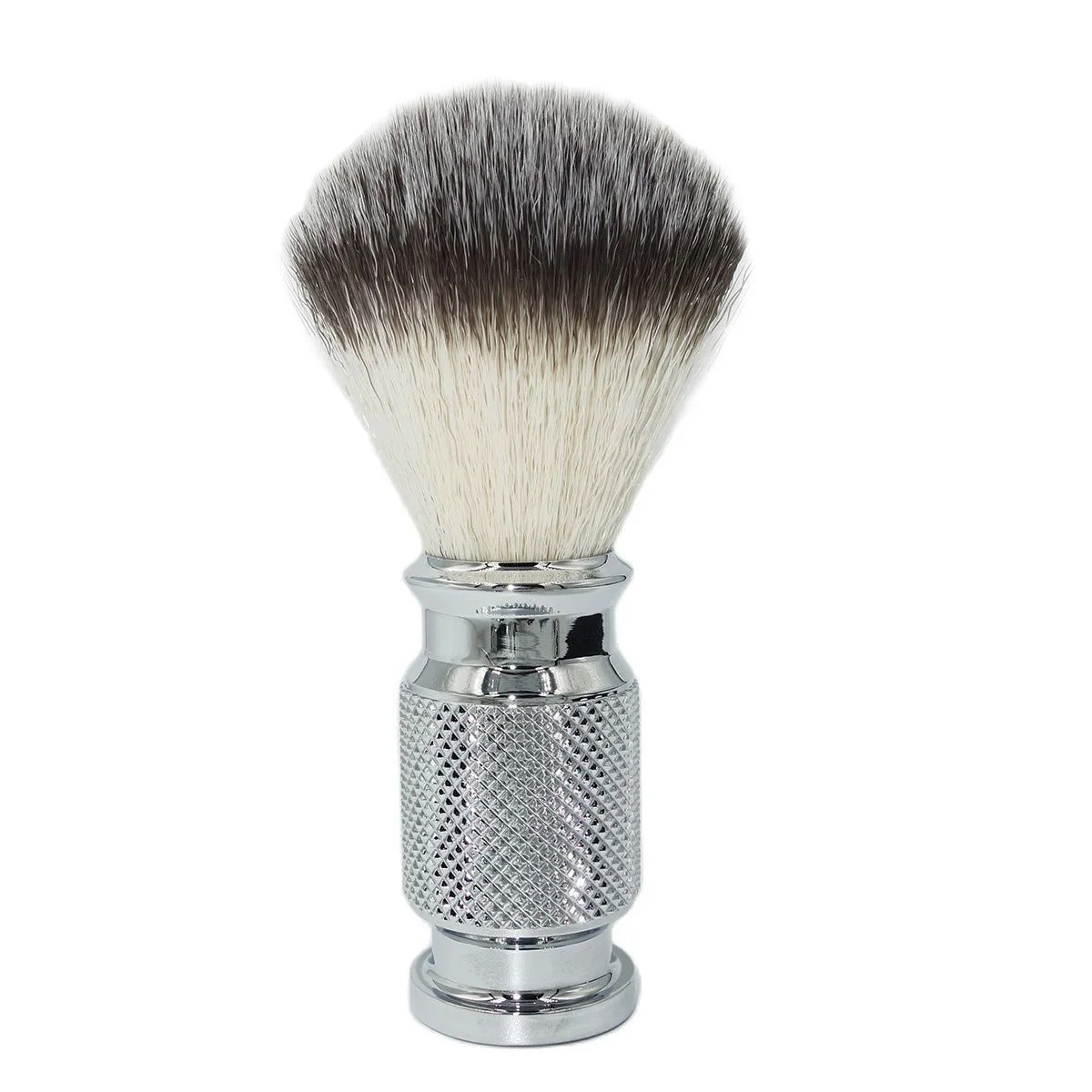 Soft Synthetic Hair Men Wet Shave Brushes Aluminium Nonslip Handle Salon Facial Beard Cleaning Appliance Tool