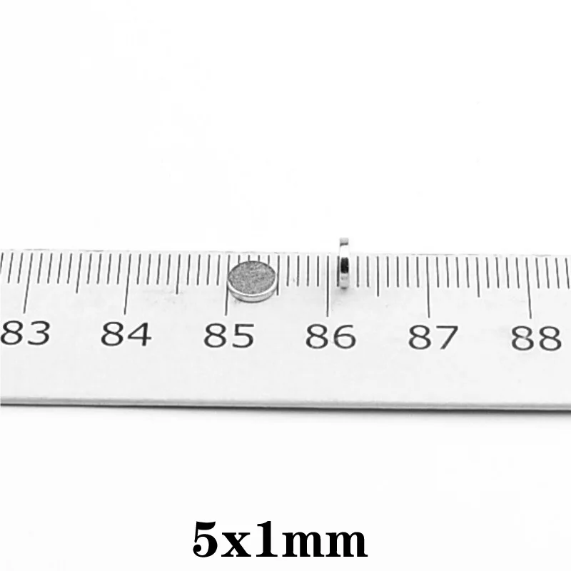 5x1 mm Mini Small Circular Magnets 5mmx1mm For Home Refrigerators, Offices DIY 5x1mm Strong Magnets Disc 5*1 mm