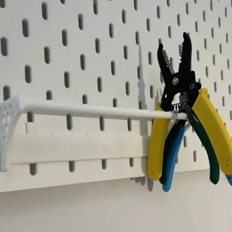 1pcs Storage Rack Designed For IKEA Perforated Panels Dedicated Pliers Holder  Home Hardware Tool Storage Rack