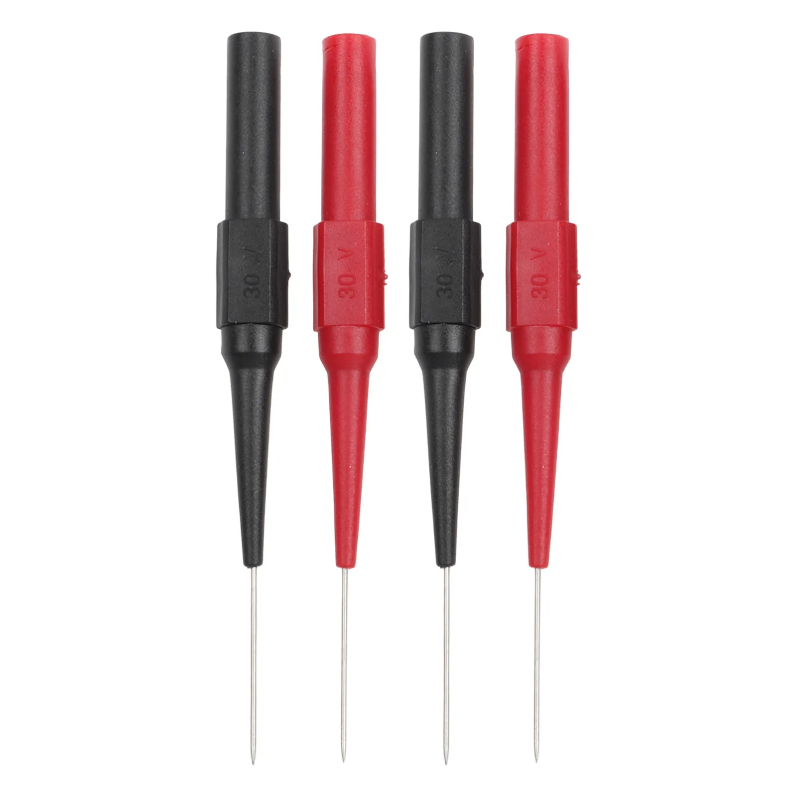 

Crocodile Clips Digital Multimeter Accessories Best For Electronics Industry Non-Slip PVC Cover Stackable Connector Design