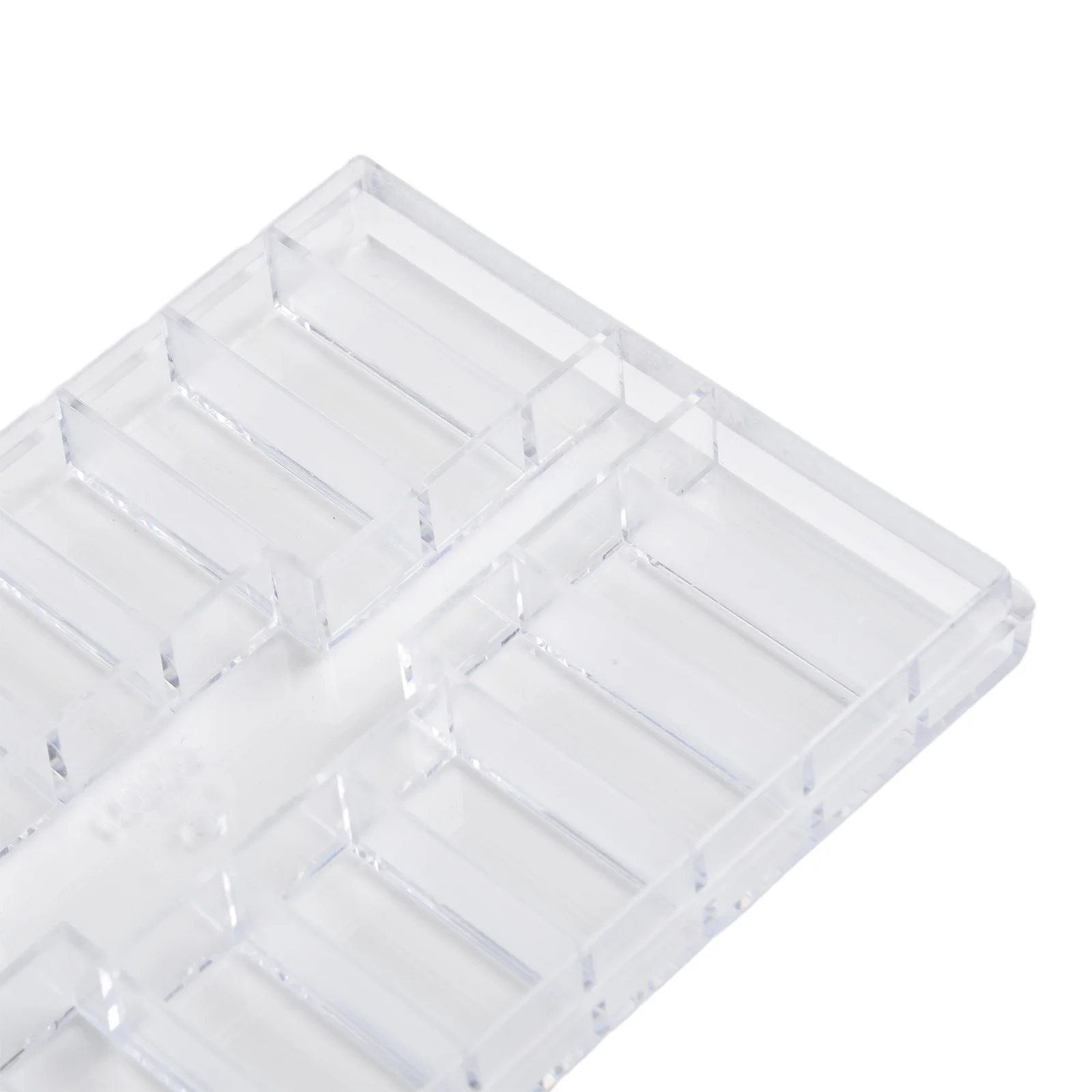 19-Compartment Clear Plastic Case for Holding Screws Bolts Springs and Miniature Parts During Assembly or Repair