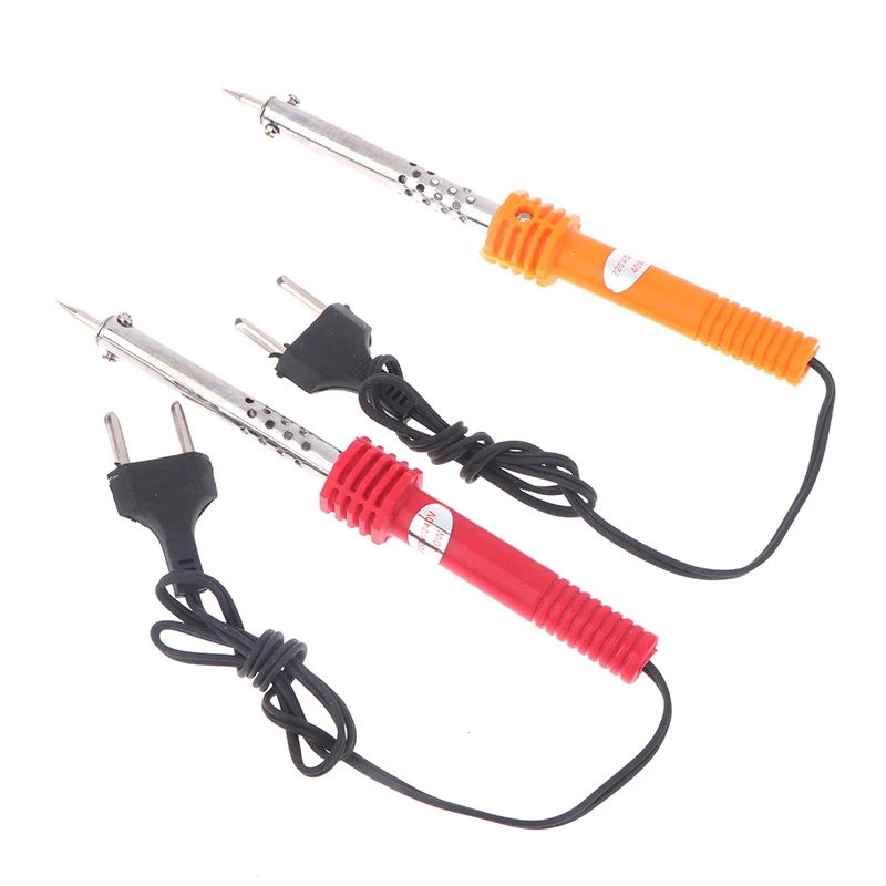 1Pc 30W 220V External Heating Electric Soldering Iron Pen Welding Kit Repair Tool for Electronics Work EU Plug