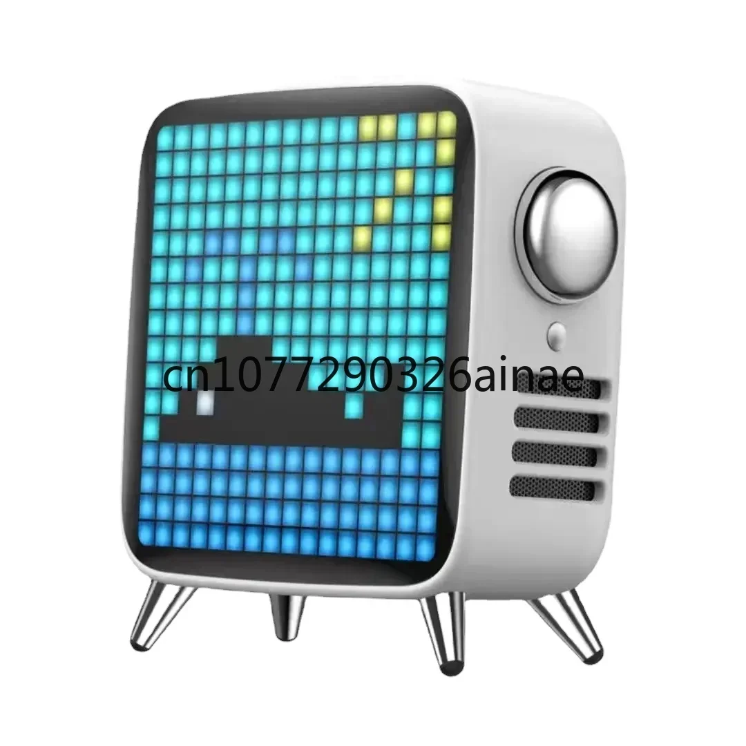 Bluetooth Speaker Weather Clock Alarm Clock Mobile APP Control AudioMax Pixel Wireless