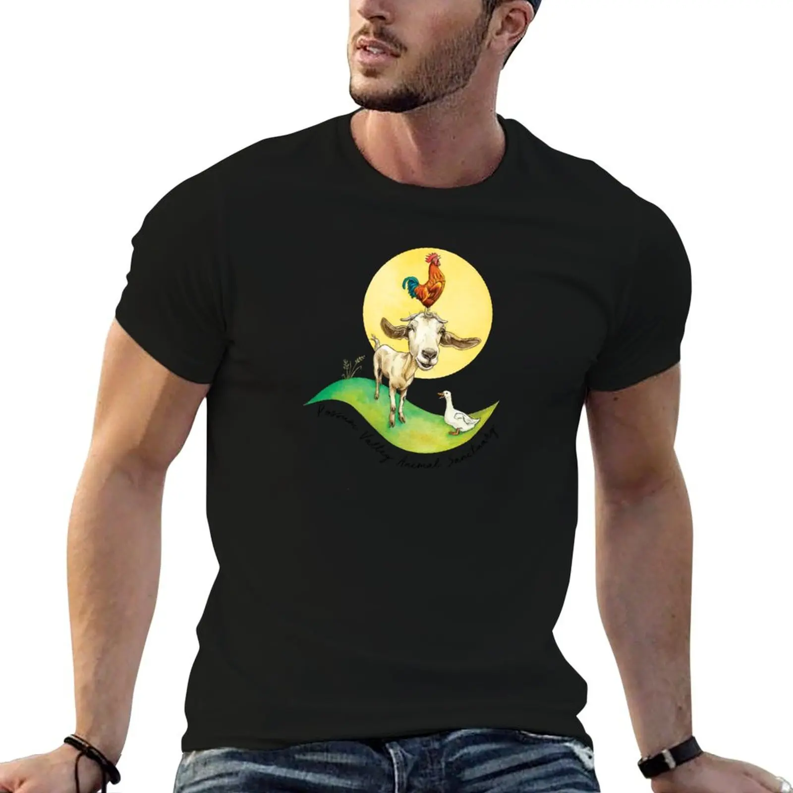Possum Valley Animal Sanctuary Fundraiser T-Shirt Festival Short Sleeve T-Shirt