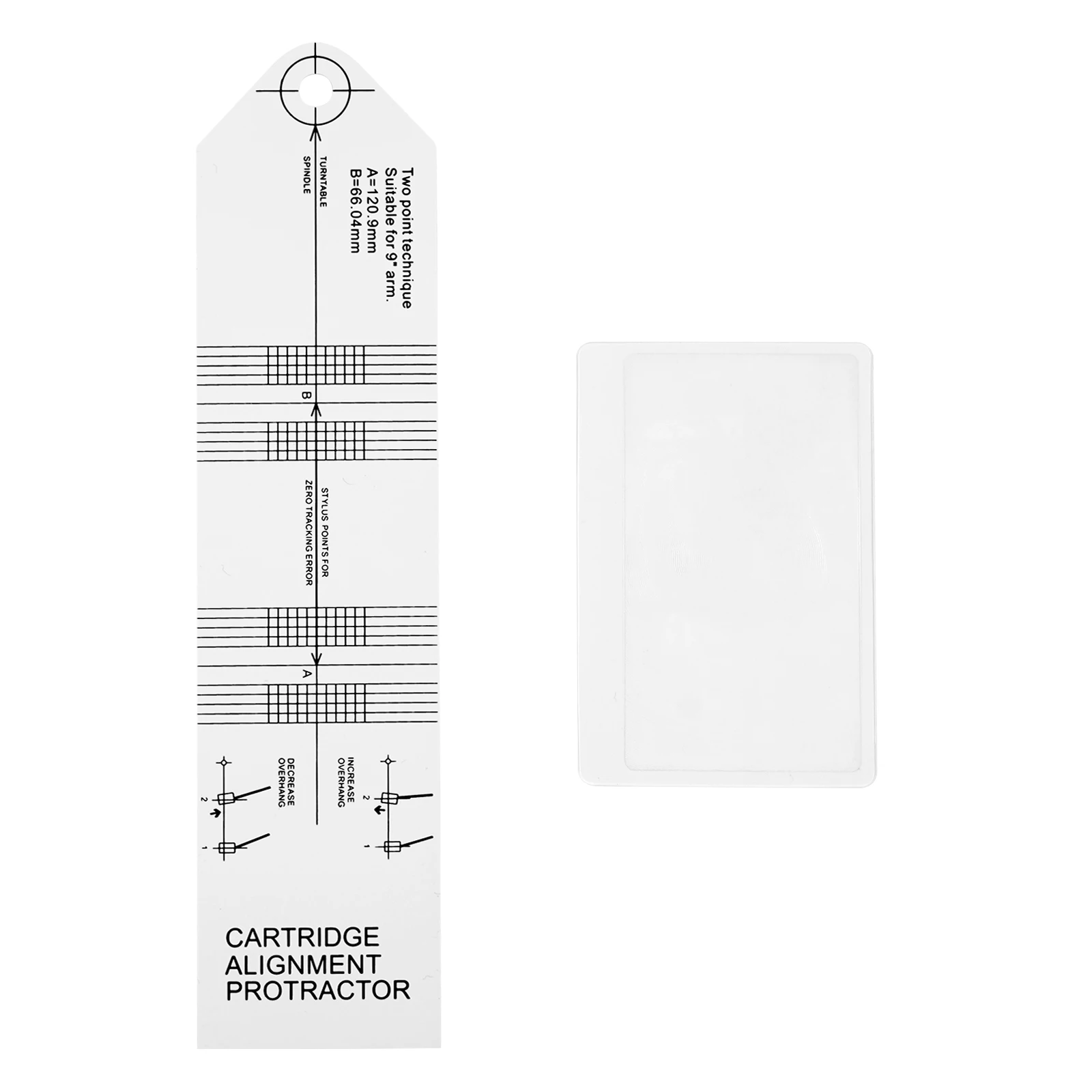 المحمولة لاقط معايرة مقياس المسافة المنقلة سجل LP الفينيل الدوار الفونوغراف فونو خرطوشة القلم محاذاة الساخن