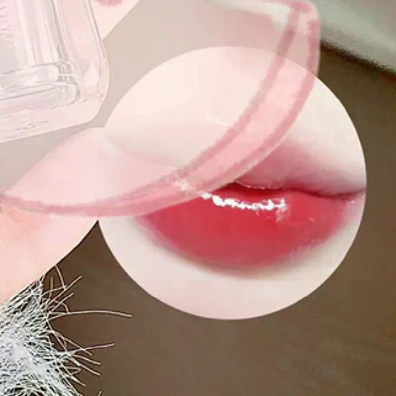 Trwały błyszczyk do ust o smaku lodowej herbaty, przezroczysty płynny błyszczyk w żelu, wodoodporny błyszczyk do makijażu dla kobiet.