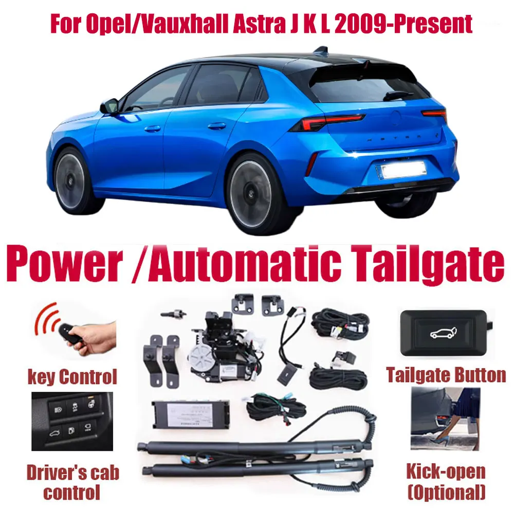 For Opel/Vauxhall Astra J K L 2009-Present Car Automatic Lifting kit Opening Trunk Intelligent Electric Lift Tailgate