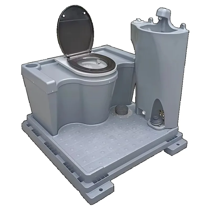 Modern Design Eco-Friendly Durable Portable Sitting Toilet Plastic for Outdoor Park Use