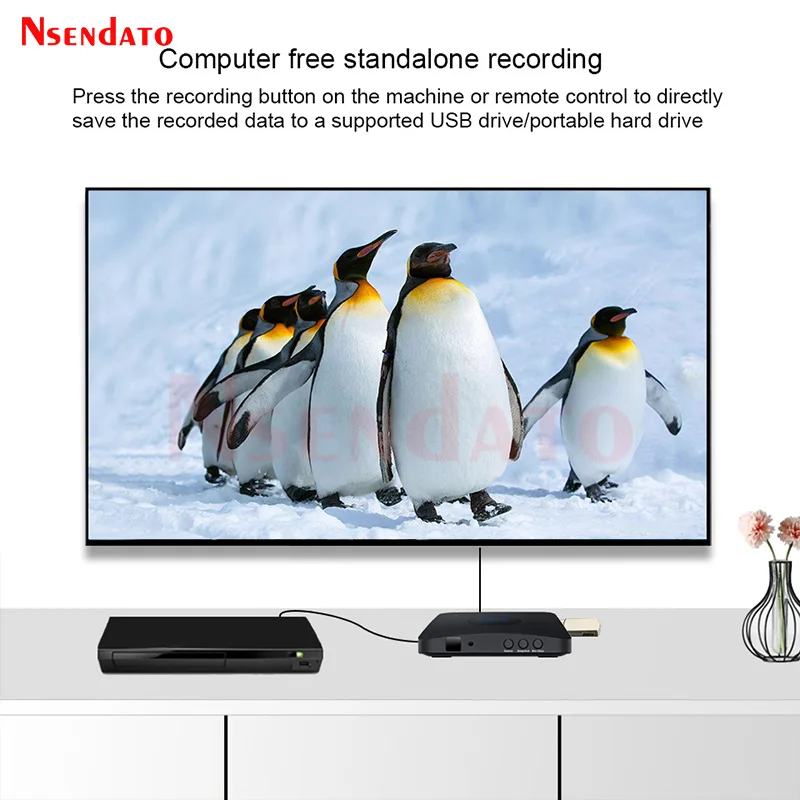 Tarjeta de captura de vídeo HDMI de 1080p, dispositivo de caja grabadora, cámara independiente, HDMI, VGA, YPbPr, tarjeta de captura de vídeo analógica VHS RCA para PS4 TV