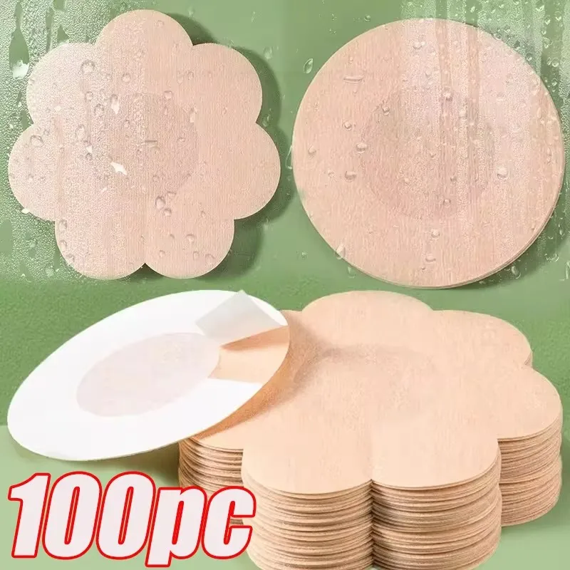 Safety Nipple Cover Stickers Women Sexy Breast Lift Up Tape Patch Intimates Female Self-Adhesive Invisible Bra Chest Padding