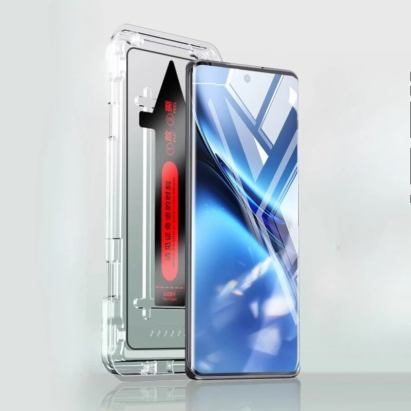 

Простая установка защитных пленки для экрана Vivo X200 Pro Ultra 3D изогнутое закаленное стекло для VIVO X200Ultra X200Pro Защитная пленка